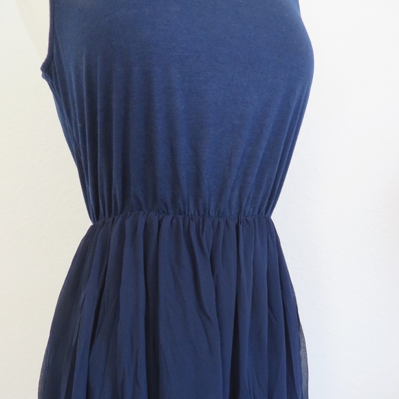 Navy Slip Dress - Picture 5 of 6